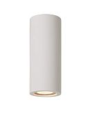 Светильник накладной GIPSY 35100/17/31 Lucide белый 1 лампа, основание белое в стиле современный круглый