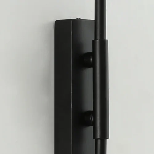 Настенный светильник VERINA Black 224055-23 ImperiumLoft чёрный на 1 лампа, основание латунь в стиле лофт современный  фото 2