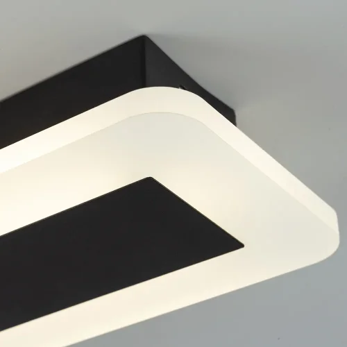 Светильник потолочный LED Tommy A2607PL-22BK Arte Lamp чёрный 2 лампы, основание чёрное в стиле хай-тек  фото 3