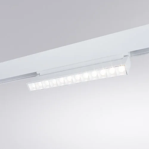 Трековый светильник магнитный LED Linea A4678PL-1WH Arte Lamp белый для шинопроводов серии Linea фото 2