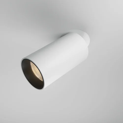 Светильник точечный LED Focus Led DL125-L12-4K-TRS-W Maytoni белый на 1 лампу, основание белое в стиле современный хай-тек круглый для затирки фото 3