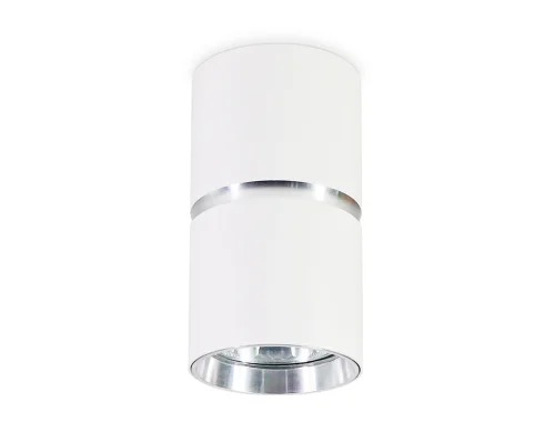 Светильник накладной TN213115 Ambrella light белый 1 лампа, основание белое в стиле минимализм хай-тек круглый фото 2