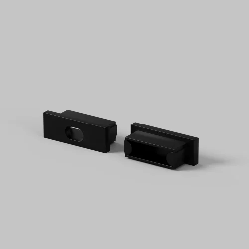 Комплект заглушек (для профиля 22×06) 10 шт., ALM-004-B-EC 642012 Maytoni цвет LED K, световой поток Lm фото 2