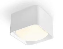 Светильник накладной Techno Spot XS XS7832022 Ambrella light белый 1 лампа, основание белое в стиле хай-тек современный квадратный