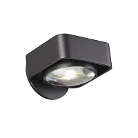 Бра LED Paco 3889/6WB Odeon Light чёрный 1 лампа, основание чёрное в стиле хай-тек современный 