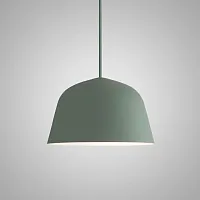 Светильник подвесной Ambit Green 184488-26 ImperiumLoft зелёный на 1 лампу, основание зелёное в стиле скандинавский современный 