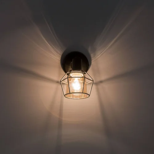 Спот с 1 лампой лофт Таверна CL542511 Citilux бежевый E14 в стиле лофт  фото 2