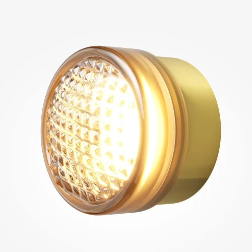 Бра LED MOD493WL-L6BSK Olo Maytoni янтарный на 1 лампу, основание латунь в стиле современный минимализм фото 2 Бра LED MOD493WL-L6BSK Olo Maytoni янтарный на 1 лампу, основание латунь в стиле современный минимализм фото 2