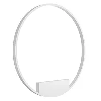 Бра LED Rim MOD058WL-L50W4K Maytoni белый на 1 лампу, основание белое в стиле современный кольца