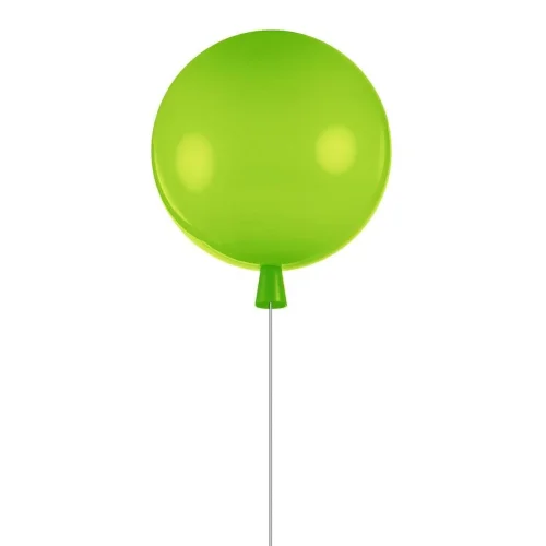 Светильник потолочный Balloon 5055C/S green LOFT IT зелёный 1 лампа, основание зелёное в стиле 10078 шар
