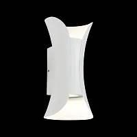 Настенный светильник LED уличный Cosetto SL1584.501.01 ST-Luce уличный IP белый на 1 лампу, плафон белый в стиле хай-тек LED