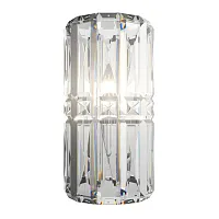 Бра Facet MOD094WL-01CH Maytoni прозрачный 1 лампа, основание хром в стиле классический 