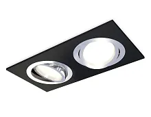 Светильник точечный Techno Spot XC XC7636082 Ambrella light чёрный 2 лампы, основание чёрное в стиле модерн хай-тек 