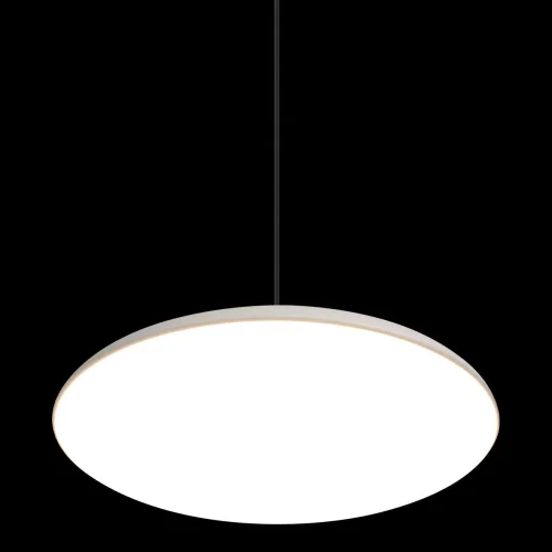 Светильник подвесной LED Plato 10119 White LOFT IT белый 1 лампа, основание чёрное в стиле современный  фото 4