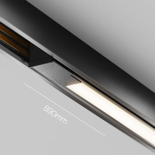 Трековый светильник Базис / Basis Exility X (Эксилити Х) 4000K 18Вт 120° TR240-2-18W4K-B Maytoni чёрный для шинопроводов серии Трековая система EXILITY X (Эксилити Х) чёрный фото 3