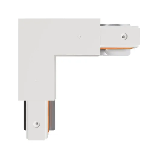 Коннектор-ввод питания угловой для шинопровода Track Accessories A120333P Arte Lamp белый в стиле для светильников серии Track Accessories однофазный