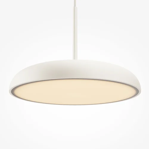 Светильник подвесной LED Gerhard MOD189PL-L18W3K1 Maytoni белый на 1 лампу, основание белое в стиле современный хай-тек фото 6