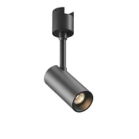 Трековый светильник LED Magnetic track system Elasity TR163-1-5W3K-M-B Maytoni чёрный для шинопроводов серии Magnetic track system Elasity чёрный