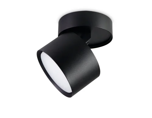Светильник накладной TA1408 Ambrella light чёрный 1 лампа, основание чёрное в стиле минимализм хай-тек круглый фото 2