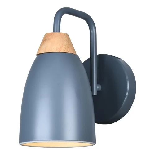 Бра Kerri TL0724W-1G Toplight серый на 1 лампу, основание серое в стиле современный 