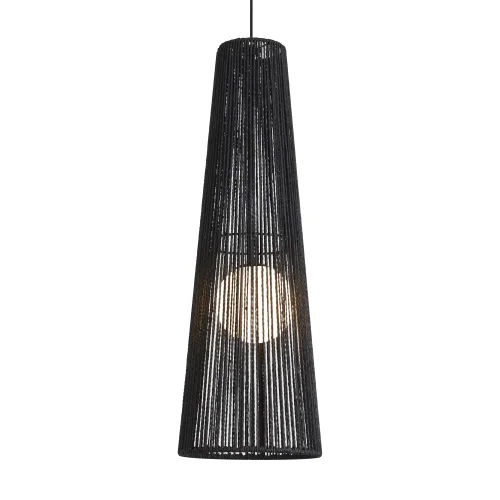 Светильник подвесной Cottage FR5405PL-01B2 Freya чёрный 1 лампа, основание чёрное в стиле современный кантри арт-деко  фото 5