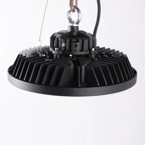 Светильник подвесной промышленный LED Urano 7427 Mantra чёрный 1 лампа, основание чёрное в стиле современный хай-тек промышленный фото 5