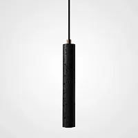 Светильник подвесной ROGERD LENG Black Brass 214098-23 ImperiumLoft чёрный 1 лампа, основание латунь в стиле современный 