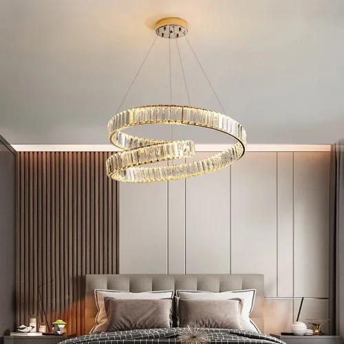 Люстра подвесная BERTOLDA S D60 Chrome 219986-23 ImperiumLoft прозрачная на 1 лампу, основание хром в стиле современный фото 5