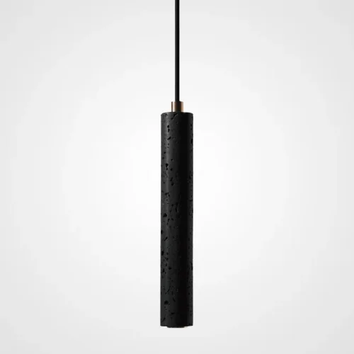 Светильник подвесной ROGERD LENG Black Brass 214098-23 ImperiumLoft чёрный 1 лампа, основание латунь в стиле современный 