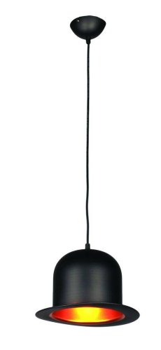 Светильник подвесной Venice OML-34606-01 Omnilux чёрный 1 лампа, основание чёрное в стиле модерн 