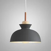 Светильник подвесной OMG A Gray 179777-26 ImperiumLoft серый 1 лампа, основание золотое в стиле современный скандинавский 