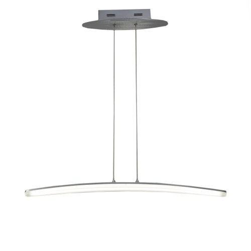 Светильник подвесной LED HEMISFERIC 4081 Mantra белый 1 лампа, основание белое в стиле современный минимализм линейный