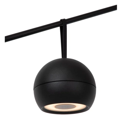 Настенный светильник LED Lunex 27251/02/30 Lucide уличный IP54 чёрный 1 лампа, плафон чёрный в стиле современный LED фото 5