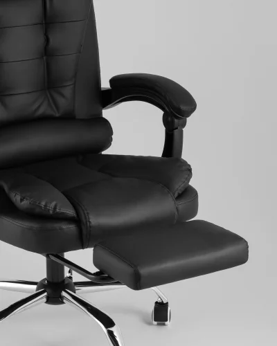 Кресло руководителя TopChairs President NEW, черное УТ000041706 Stool Group, /, ножки//, размеры - ***** фото 4
