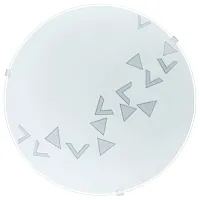 Светильник потолочный MARS 80263 Eglo белый 1 лампа, основание белое в стиле современный тарелка