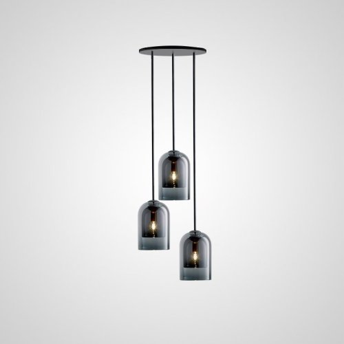 Светильник подвесной ARIA Transparent 213759-26 ImperiumLoft прозрачный 1 лампа, основание чёрное в стиле современный  фото 3