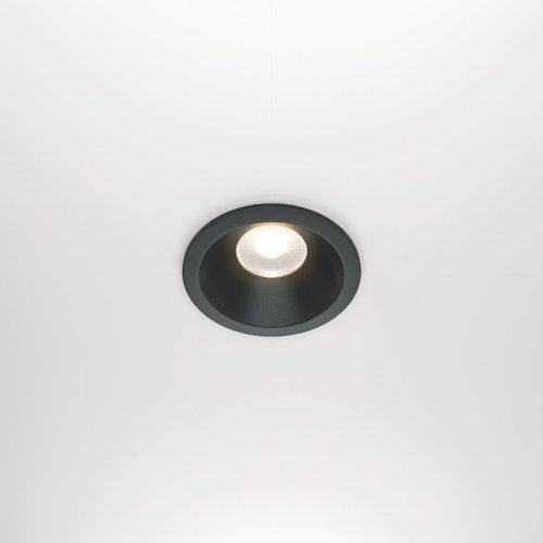 Светильник точечный LED Yin DL034-2-L12B Maytoni чёрный 1 лампа, основание чёрное в стиле современный  фото 3