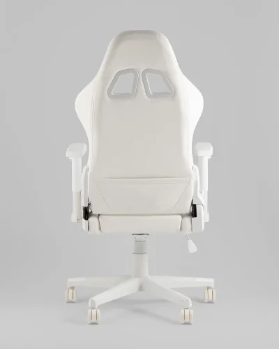 Кресло спортивное TopChairs GMM-080, белый УТ000039640 Stool Group, белый/экокожа, ножки/полимер/белый, размеры - *1330***740*680 фото 8