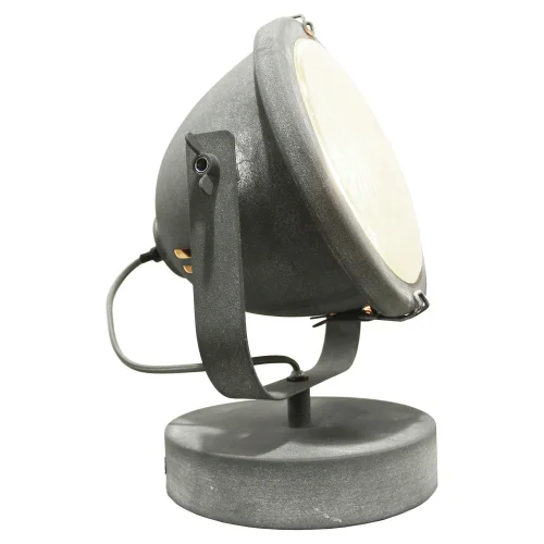 Бра лофт LSP-9880 Lussole серый белый на 1 лампа, основание серое в стиле лофт 