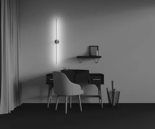 Бра LED Elegant C084WL-L18BS2.7K Maytoni латунь на 1 лампу, основание латунь в стиле современный хай-тек отражённый свет фото 8
