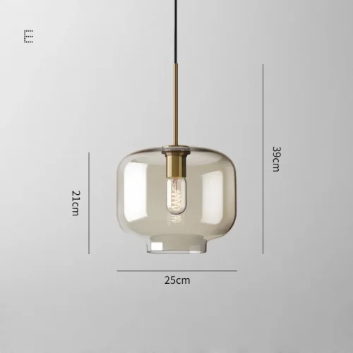 Светильник подвесной VILMO F 213943-26 ImperiumLoft янтарный на 1 лампу, основание латунь в стиле современный лофт фото 6 Светильник подвесной VILMO F 213943-26 ImperiumLoft янтарный на 1 лампу, основание латунь в стиле современный лофт фото 6