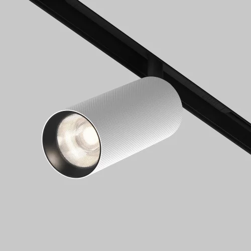 Трековый светильник LED Magnetic track system Exility TR097-2-12W4K-M-BW Maytoni белый для шинопроводов серии Magnetic track system Exility чёрный фото 3