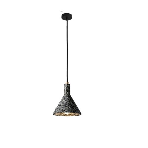 Светильник подвесной OLAUG black 189796-23 ImperiumLoft чёрный 1 лампа, основание бронзовое в стиле скандинавский  фото 3