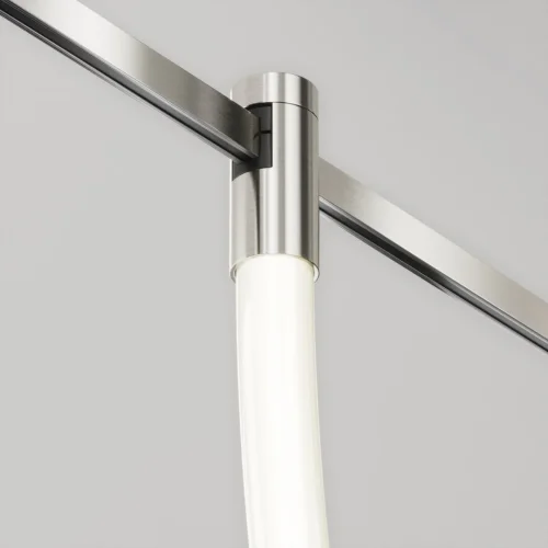 Трековый светильник LED Magnetic trаck system Flarity TR154-1-27W4K-PT Maytoni белый для шинопроводов серии Magnetic trаck system Flarity платина фото 8