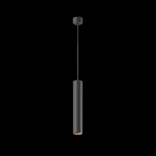 Светильник подвесной Focus LED P072PL-L12B3K-1 Maytoni чёрный 1 лампа, основание чёрное в стиле современный хай-тек трубочки фото 3