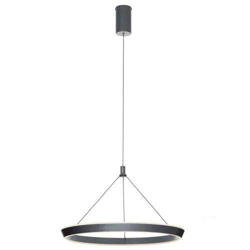Светильник подвесной LED Tavi CL717012 Citilux серый 1 лампа, основание серое в стиле современный хай-тек  фото 2