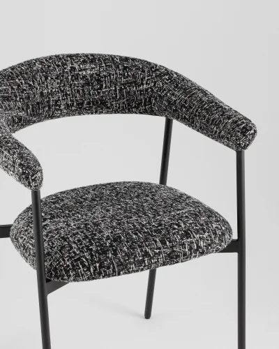 Стул обеденный Toko, черно-белый УТ000041723 Stool Group, /, ножки//, размеры - ***** фото 5