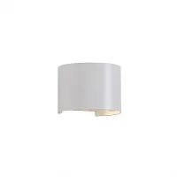 Настенный светильник LED Davos 7646 Mantra уличный IP54 белый 1 лампа, плафон белый в стиле хай-тек современный LED