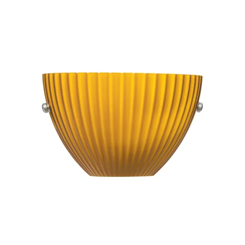 Бра Agola 810813 Lightstar жёлтый на 1 лампа, основание жёлтое хром в стиле арт-деко 