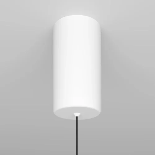 Светильник подвесной LED Ray P022PL-L10W Maytoni белый 1 лампа, основание белое в стиле модерн трубочки фото 4